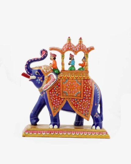 Metal Handcrafted Ambabri Elephant