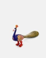 Metal Handcrafted Decorative Peacock – 5 inch - Image 2