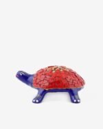 Metal Handcrafted Colourful Turtle – 4 inch - Image 2