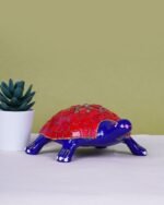 Metal Handcrafted Colourful Turtle – 4 inch
